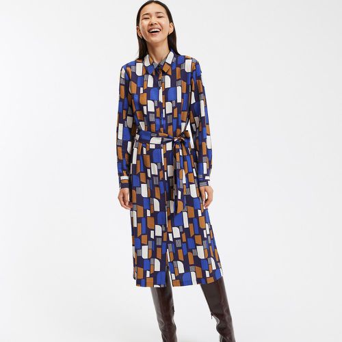 Graphic Print Shirt Dress - LA REDOUTE COLLECTIONS - Modalova