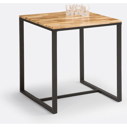 Hiba Oak & Steel Bistro Table (Seats 2) - LA REDOUTE INTERIEURS - Modalova