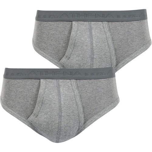 Pack of 2 Briefs in Cotton - Athena - Modalova