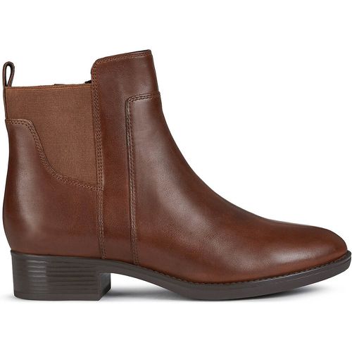 Felicity Leather Ankle Boots - Geox - Modalova