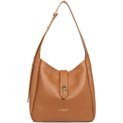 Top Double Bucket Bag in Leather, Medium - Lancaster - Modalova