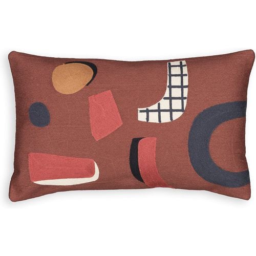 Walter Graphic 100% Cotton Rectangular Cushion Cover - LA REDOUTE INTERIEURS - Modalova