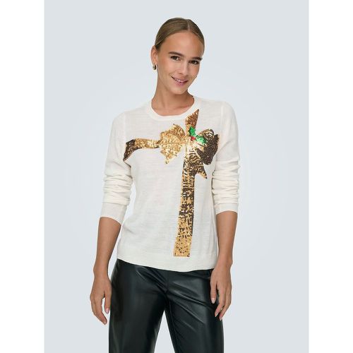 Sequin Christmas Jumper - Only - Modalova