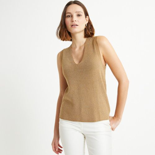 Sleeveless V-Neck Top - Anne weyburn - Modalova