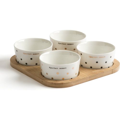 Kubler Spotted Porcelain Apéritif Set - LA REDOUTE INTERIEURS - Modalova