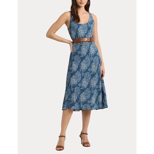 Zawato Sleeveless Midi Dress in Floral Print - Lauren Ralph Lauren - Modalova