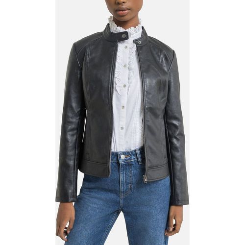 Faux Leather Bomber Jacket - JDY - Modalova