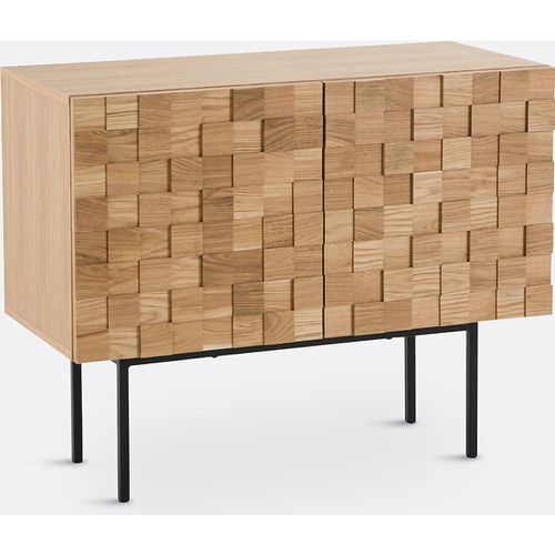 Madria Oak Veneer 2-Door Sideboard - LA REDOUTE INTERIEURS - Modalova