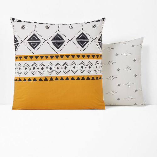 Bahiya Graphic 100% Cotton Percale 200 Thread Count Pillowcase - LA REDOUTE INTERIEURS - Modalova