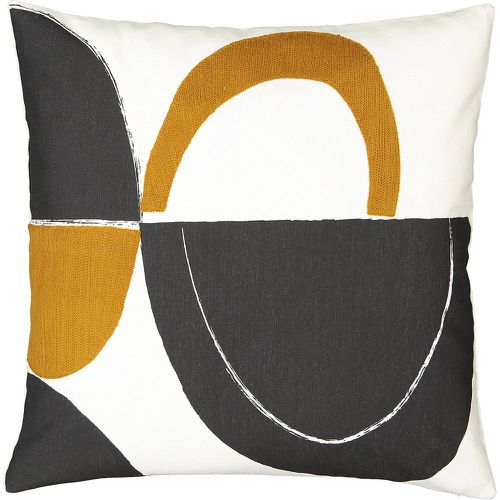 Comoe Embroidered 100% Cotton Cushion Cover - LA REDOUTE INTERIEURS - Modalova