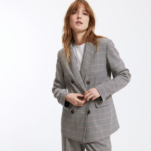 Recycled Houndstooth Check Blazer - LA REDOUTE COLLECTIONS - Modalova