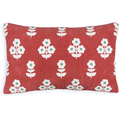 Malanis Rectangular Floral Embroidered 100% Cotton Cushion Cover - LA REDOUTE INTERIEURS - Modalova