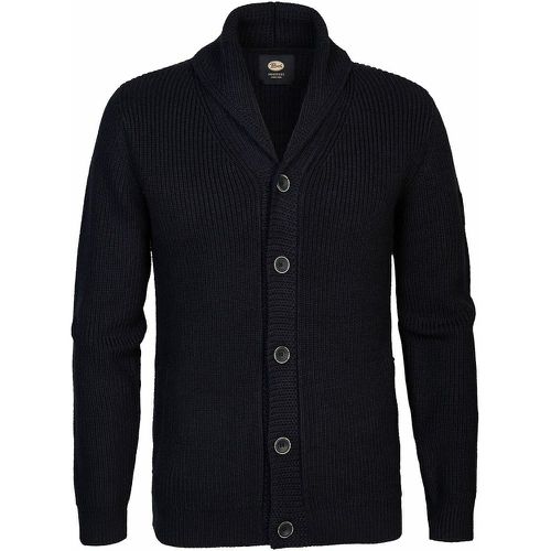 Knitted Shawl Collar Cardigan - PETROL INDUSTRIES - Modalova