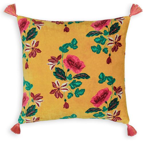 Ingrid 45 x 45cm Floral 100% Cotton Velvet Cushion Cover - LA REDOUTE INTERIEURS - Modalova