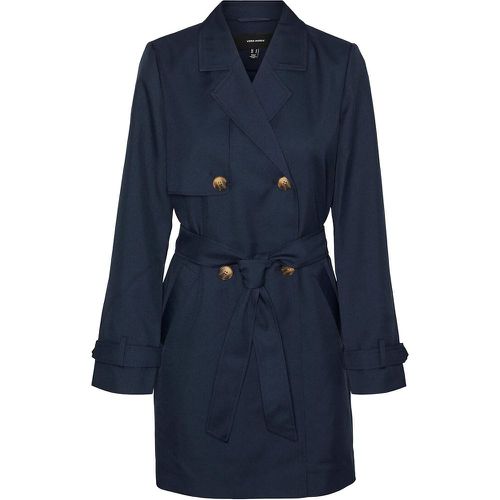 Belted Mid-Length Trench Coat - Vero Moda - Modalova