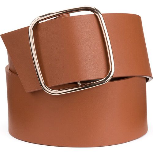 Wide Square Buckle Belt - LA REDOUTE COLLECTIONS - Modalova