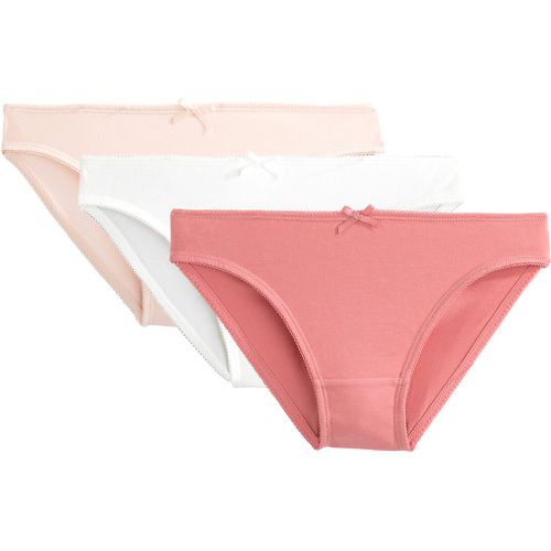 Pack of 3 Knickers in Stretch Cotton - LA REDOUTE COLLECTIONS - Modalova