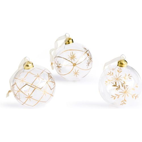 Set of 12 Caspar Glass Christmas Baubles - LA REDOUTE INTERIEURS - Modalova