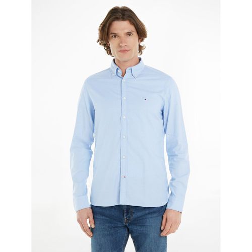 Dobby Cotton Flex Shirt - Tommy Hilfiger - Modalova