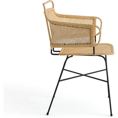 Théophane Metal & Rattan Dining Armchair, designed by E.Gallina - AM.PM - Modalova