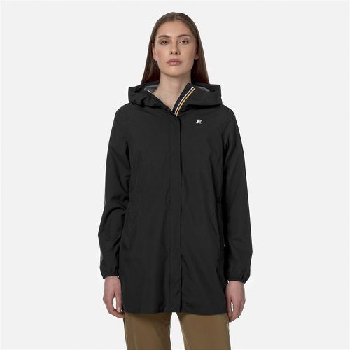 Sophie Eco Stretch Dot V Mid-Length Hooded Windbreaker - K-way - Modalova