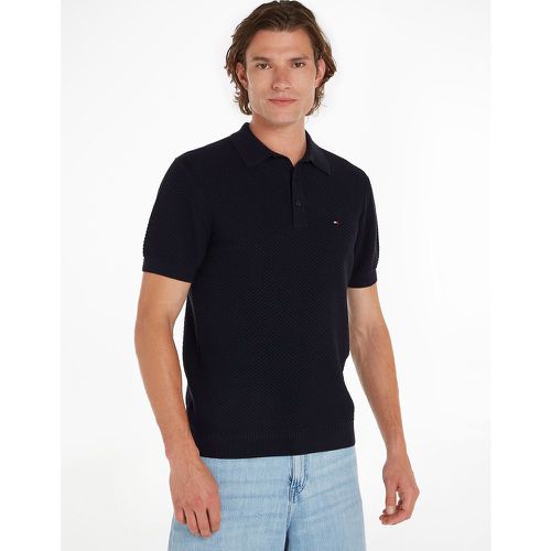 Cotton Structured Polo Shirt - Tommy Hilfiger - Modalova