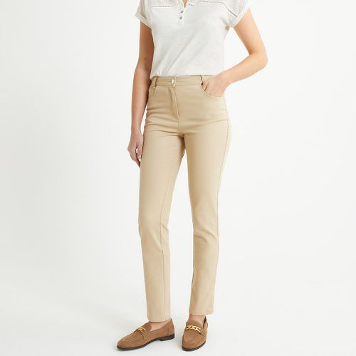 Stretch Cotton Straight Trousers, Length 30.5" - Anne weyburn - Modalova