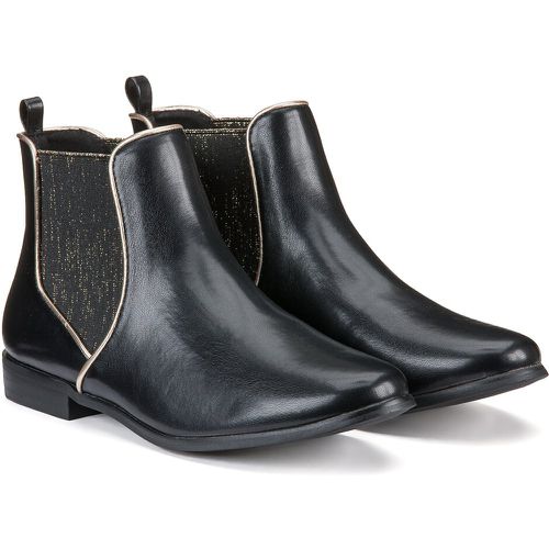 Chelsea Ankle Boots with Golden Trim - LA REDOUTE COLLECTIONS PLUS - Modalova