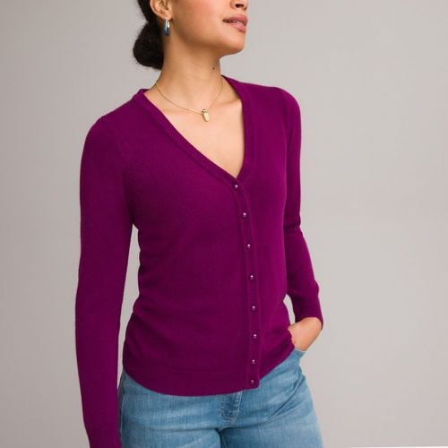 V-Neck Cardigan in Soft Knit - Anne weyburn - Modalova