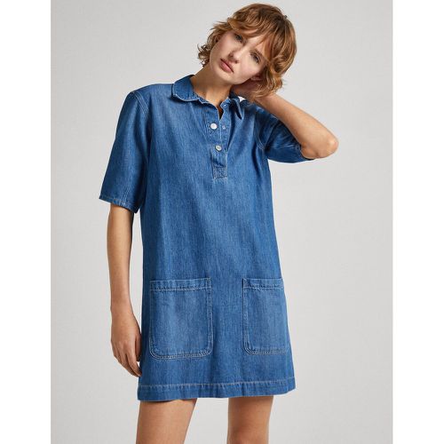 Denim Polo Mini Dress - Pepe Jeans - Modalova