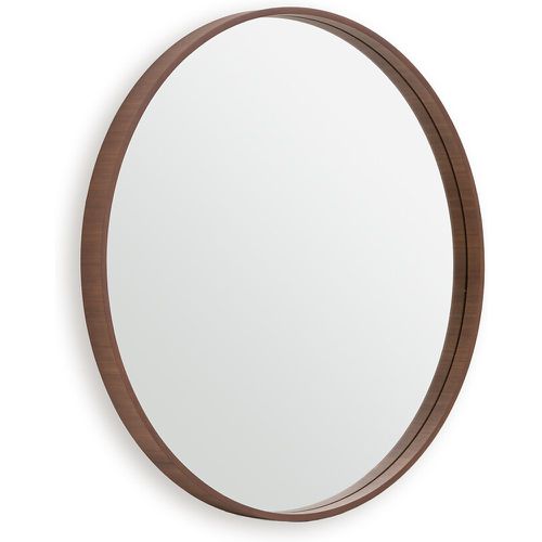 Alaria 80cm Diameter Veneer Round Mirror - LA REDOUTE INTERIEURS - Modalova