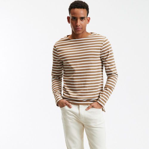 Breton Striped T-Shirt with Crew Neck and Long Sleeves - LA REDOUTE COLLECTIONS - Modalova