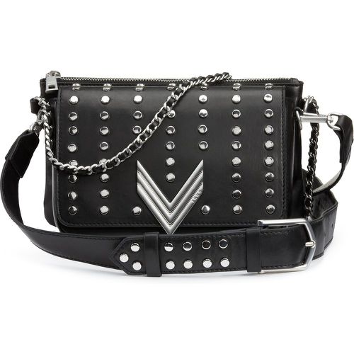 Bronx Shoulder Bag in Leather with Studded Detailing - IKKS - Modalova