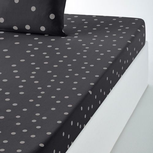 Orianne Spotted 100% Cotton Fitted Sheet - LA REDOUTE INTERIEURS - Modalova