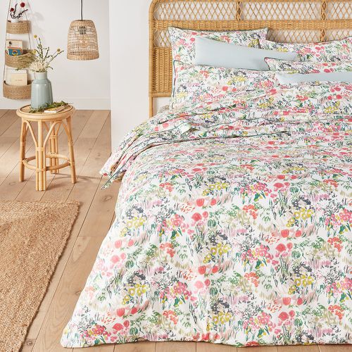 Coloured Field Floral 100% Cotton Percale 200 Thread Count Duvet Cover - LA REDOUTE INTERIEURS - Modalova