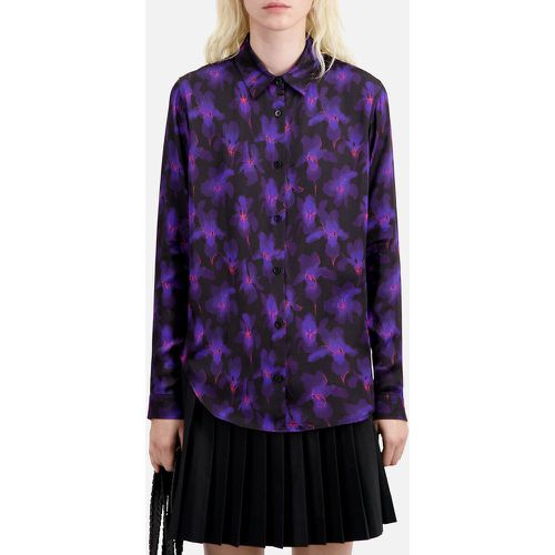 Printed Long Sleeve Blouse with V-Neck - THE KOOPLES - Modalova