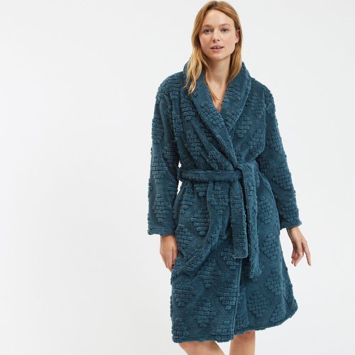 Embossed Fleece Bathrobe - SO'HOME - Modalova