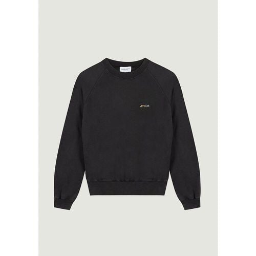 Jacquemont Amour Cotton Sweatshirt with Crew Neck - MAISON LABICHE - Modalova