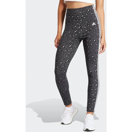 Essentials 3-Stripes Animal Print Leggings in Cotton - ADIDAS SPORTSWEAR - Modalova