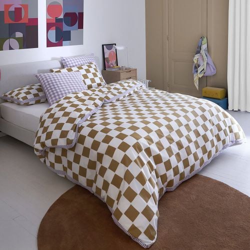 Lismore Checked 100% Cotton Duvet Cover - LA REDOUTE INTERIEURS - Modalova