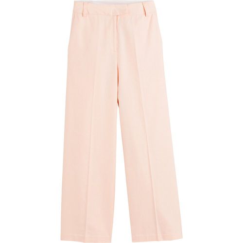 Wide Leg Trousers in Cotton/Linen, Length 30.5" - LA REDOUTE COLLECTIONS - Modalova