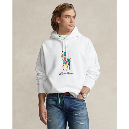 Logo Print Cotton Hoodie - Polo Ralph Lauren - Modalova