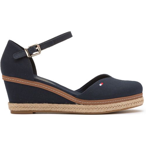 Cotton Wedge Sandals - Tommy Hilfiger - Modalova