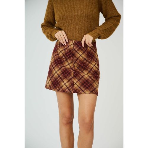 Checked Mini Skirt - SEE U SOON - Modalova