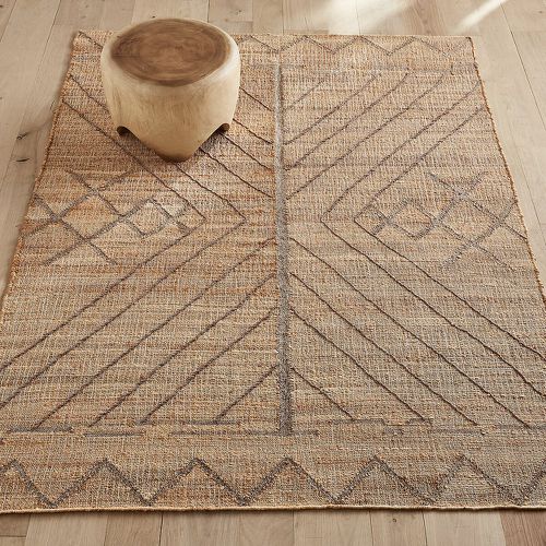 Navala Textured Hand Woven Jute Rug - AM.PM - Modalova