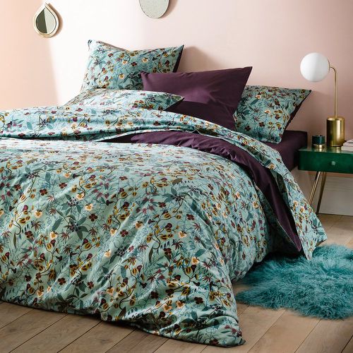 Béronise Floral 100% Washed Cotton Duvet Cover - LA REDOUTE INTERIEURS - Modalova