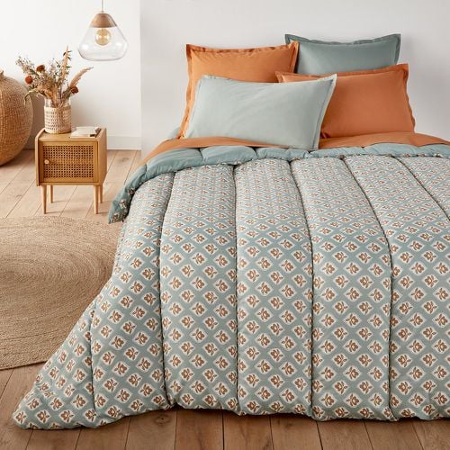 Cilou Graphic Microfibre Bedspread - LA REDOUTE INTERIEURS - Modalova