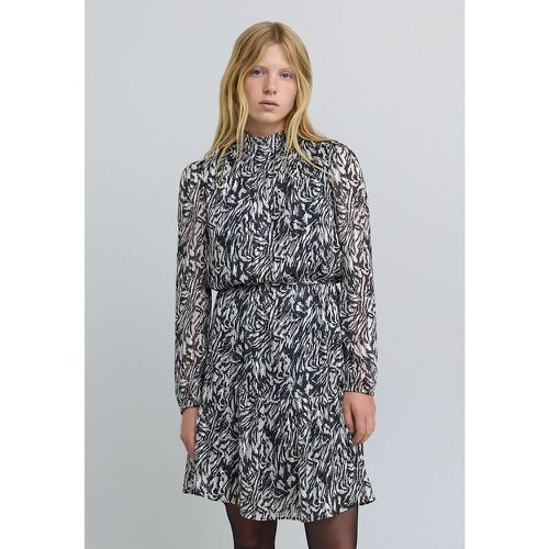 High Neck Mini Dress with Long Sleeves - IKKS - Modalova