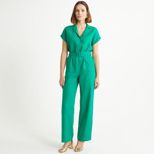 Linen Jumpsuit, Length 30.5" - Anne weyburn - Modalova