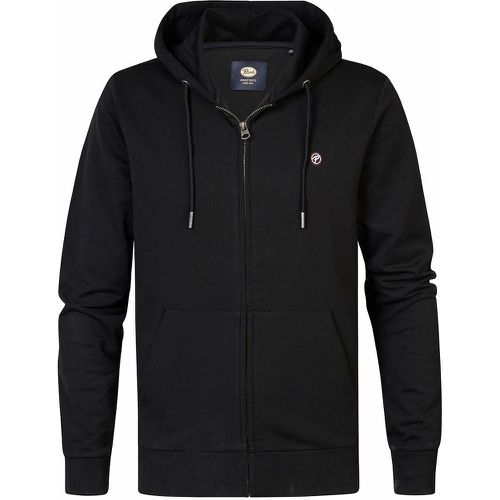 Cotton Zip-Up Hoodie - PETROL INDUSTRIES - Modalova